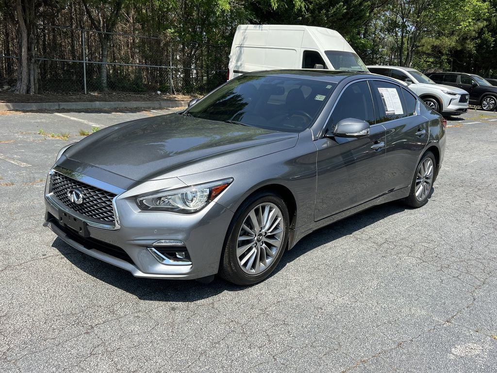 Used 2023 INFINITI Q50 Luxe w/ Cargo Package AWD/4WD image 3