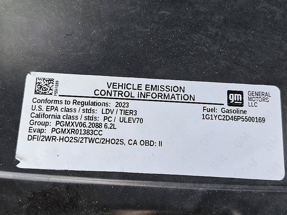 Used 2023 Chevrolet Corvette Stingray Premium Cpe RWD image 35