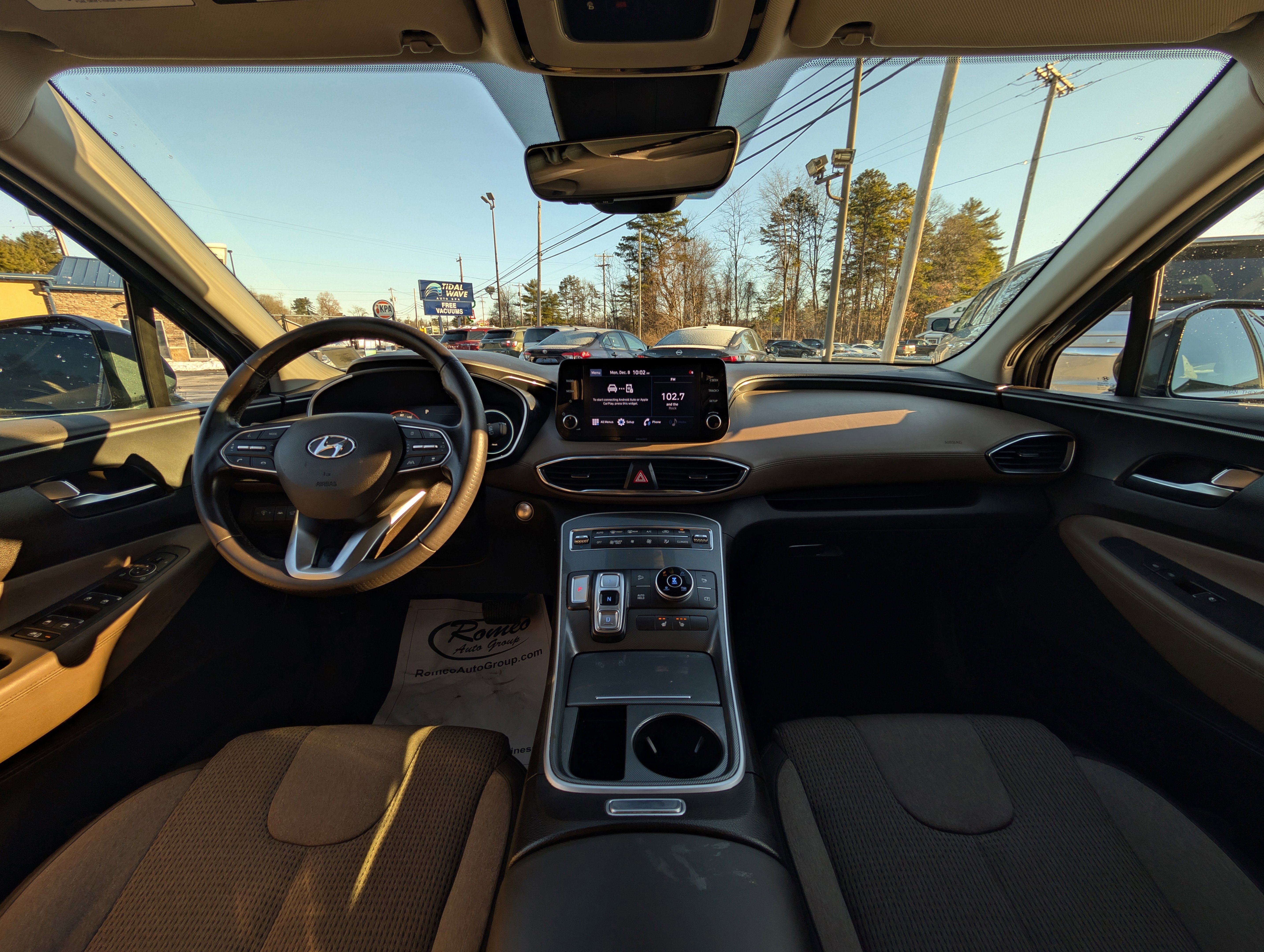 Used 2021 Hyundai Santa Fe Blue image 2