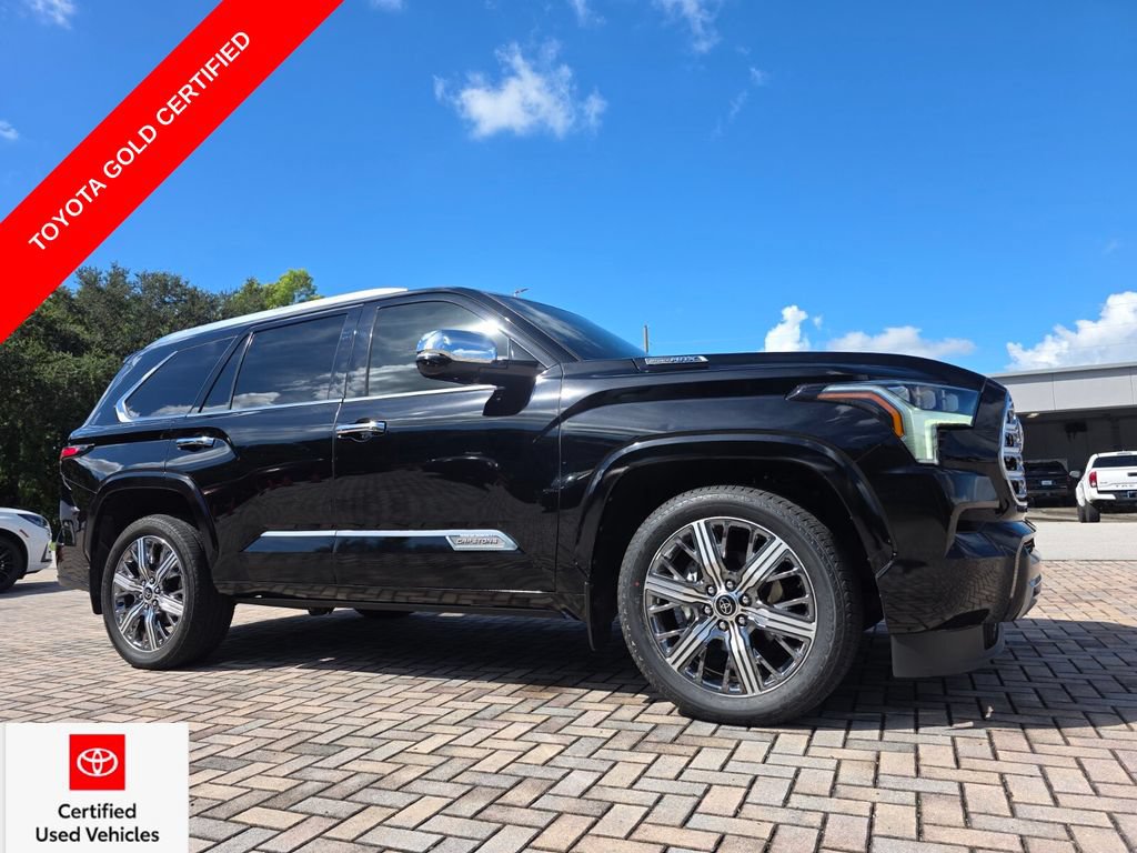 Used 2024 Toyota Sequoia Capstone AWD/4WD image 1