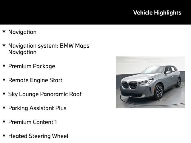 Used 2025 BMW X3 xDrive30i AWD/4WD image 5