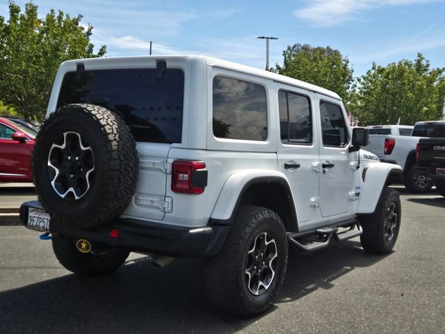 Used 2021 Jeep Wrangler Unlimited Rubicon 4xe w/ Steel Bumper Group AWD/4WD image 4