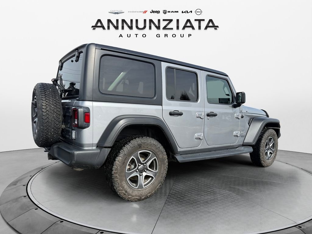 Certified 2021 Jeep Wrangler Unlimited Sport AWD/4WD image 5