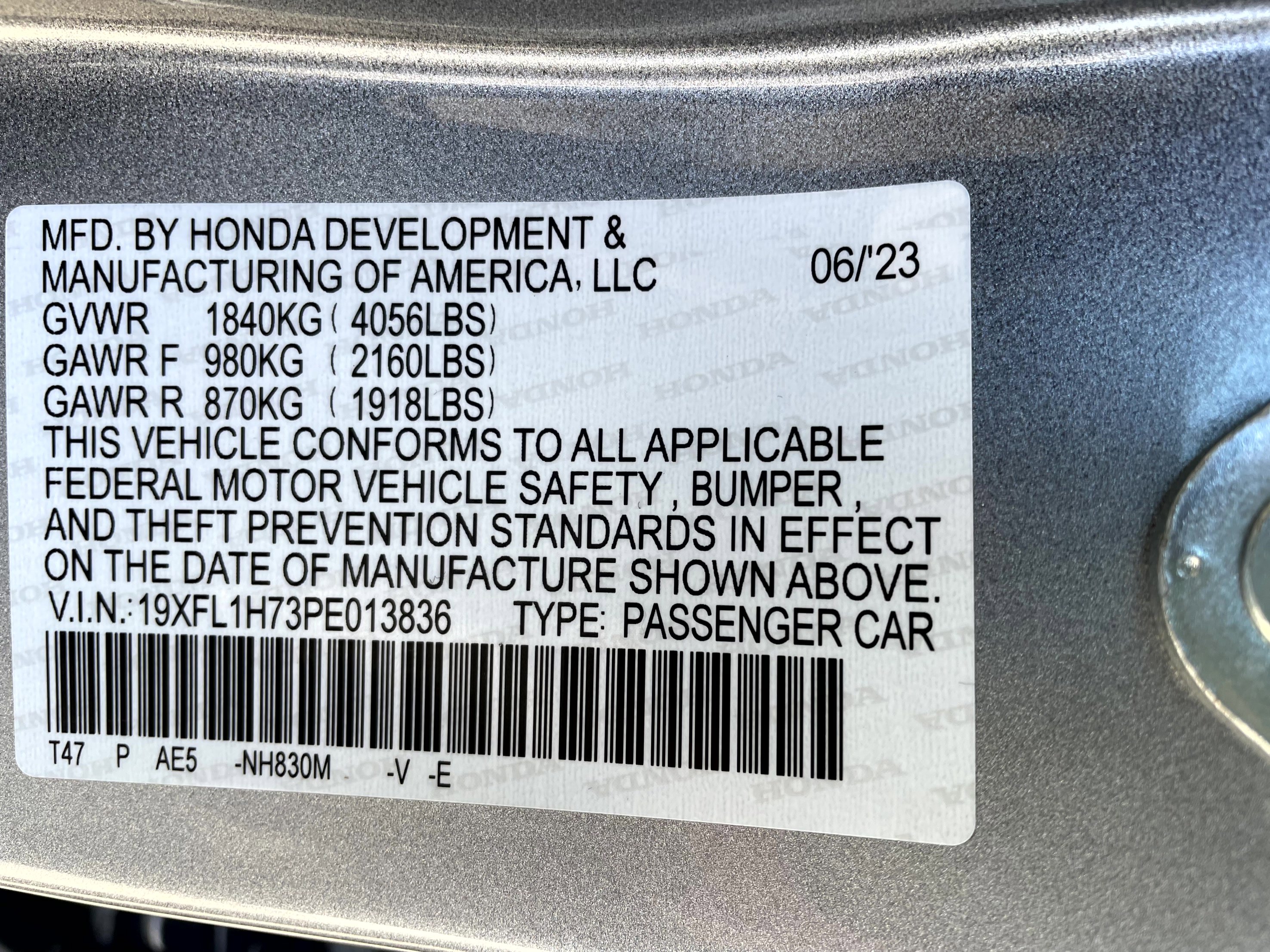 Certified 2023 Honda Civic EX-L image 23