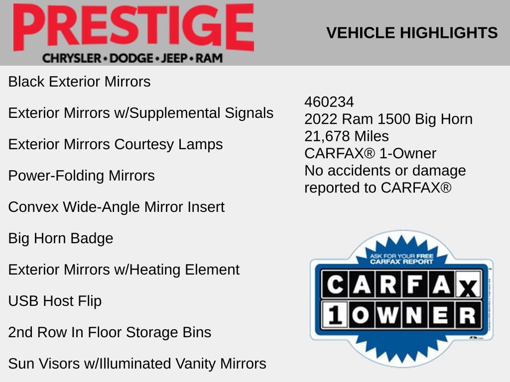 Used 2022 RAM 1500 Big Horn image 12