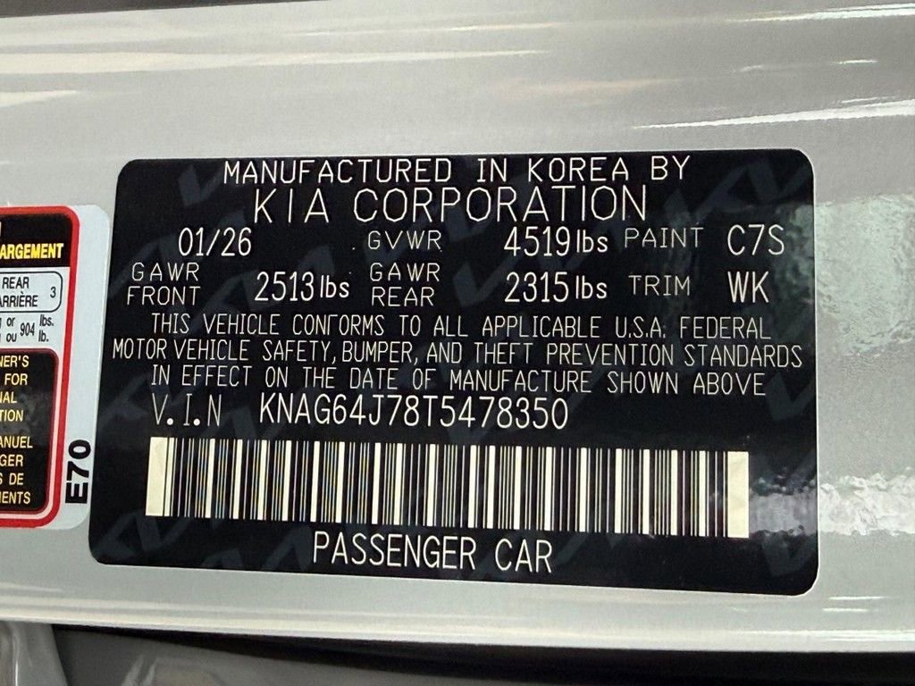 New 2026 Kia K5 GT-Line AWD/4WD image 20