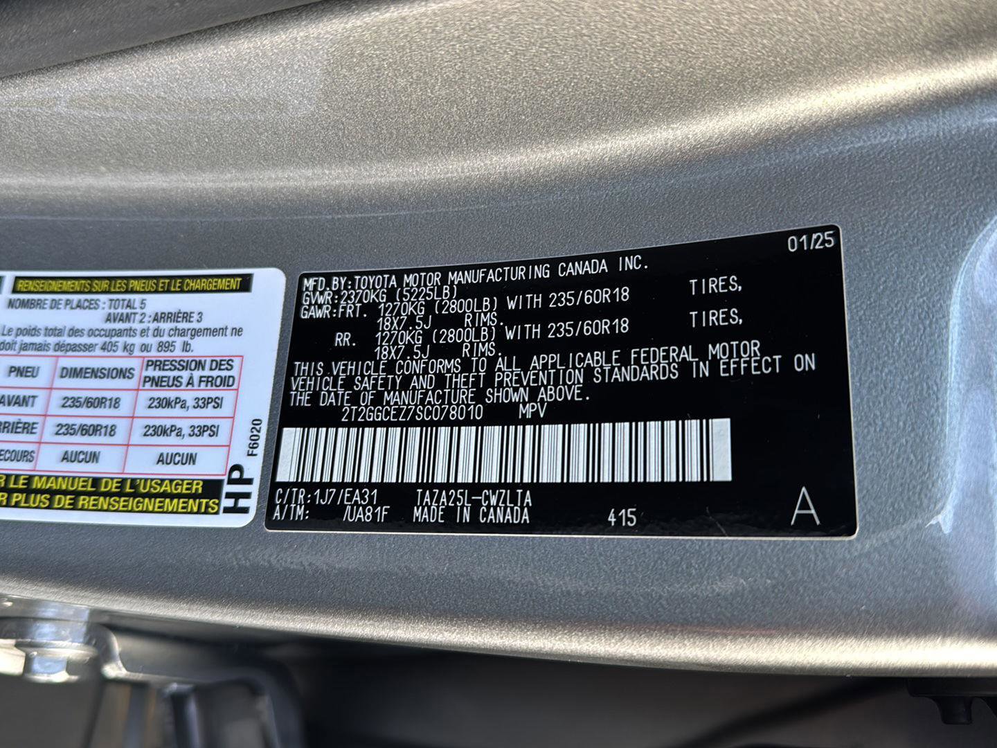 Certified 2025 Lexus NX 350 AWD w/ Premium Package image 36