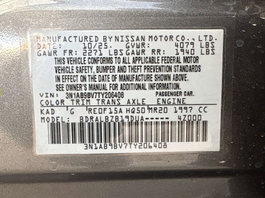 New 2026 Nissan Sentra S w/ Floor Mat Package FWD image 20