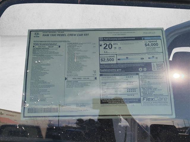 New 2026 RAM 1500 Rebel w/ Rebel Level 2 Equipment Group image 18