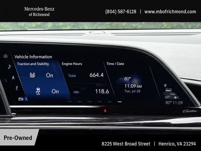 Used 2023 Cadillac Escalade Sport w/ LPO, ONYX Package AWD/4WD image 20