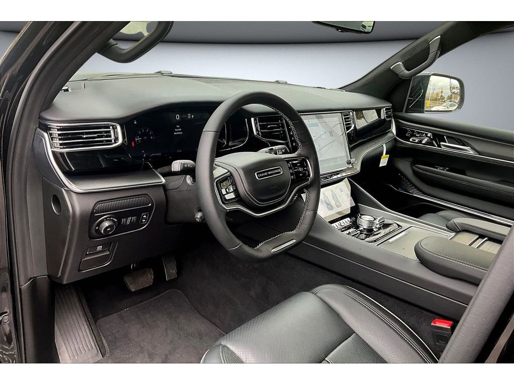 New 2025 Jeep Grand Wagoneer Series II Obsidian w/ Quick Order Packagew 28T image 7