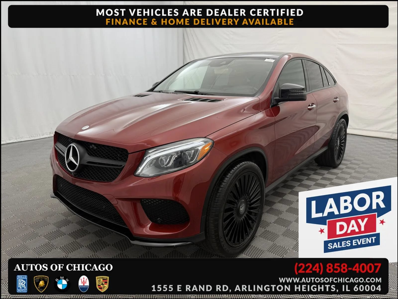 Used 2016 Mercedes-Benz GLE 450 4MATIC Coupe