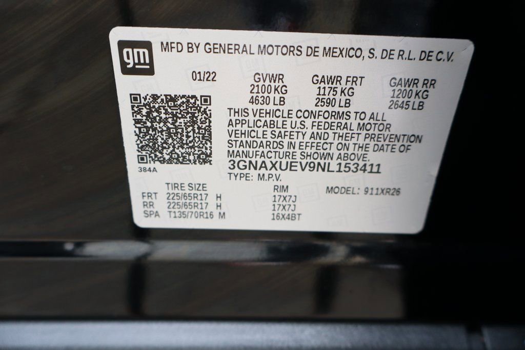 Used 2022 Chevrolet Equinox LT image 36