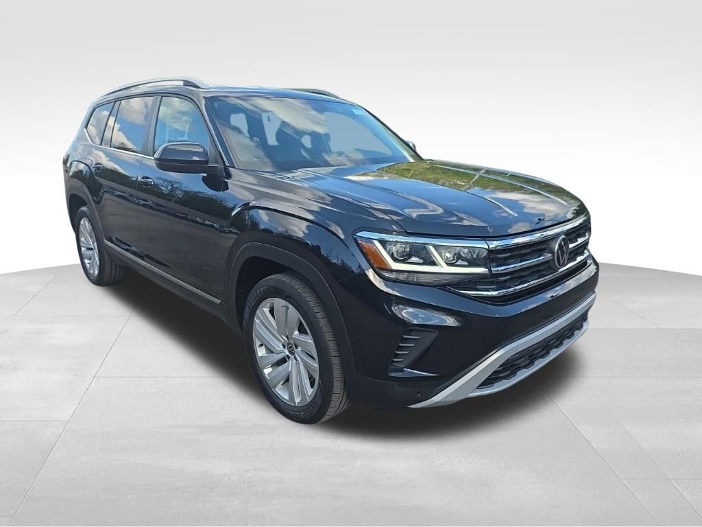 Used 2021 Volkswagen Atlas SEL AWD/4WD image 3