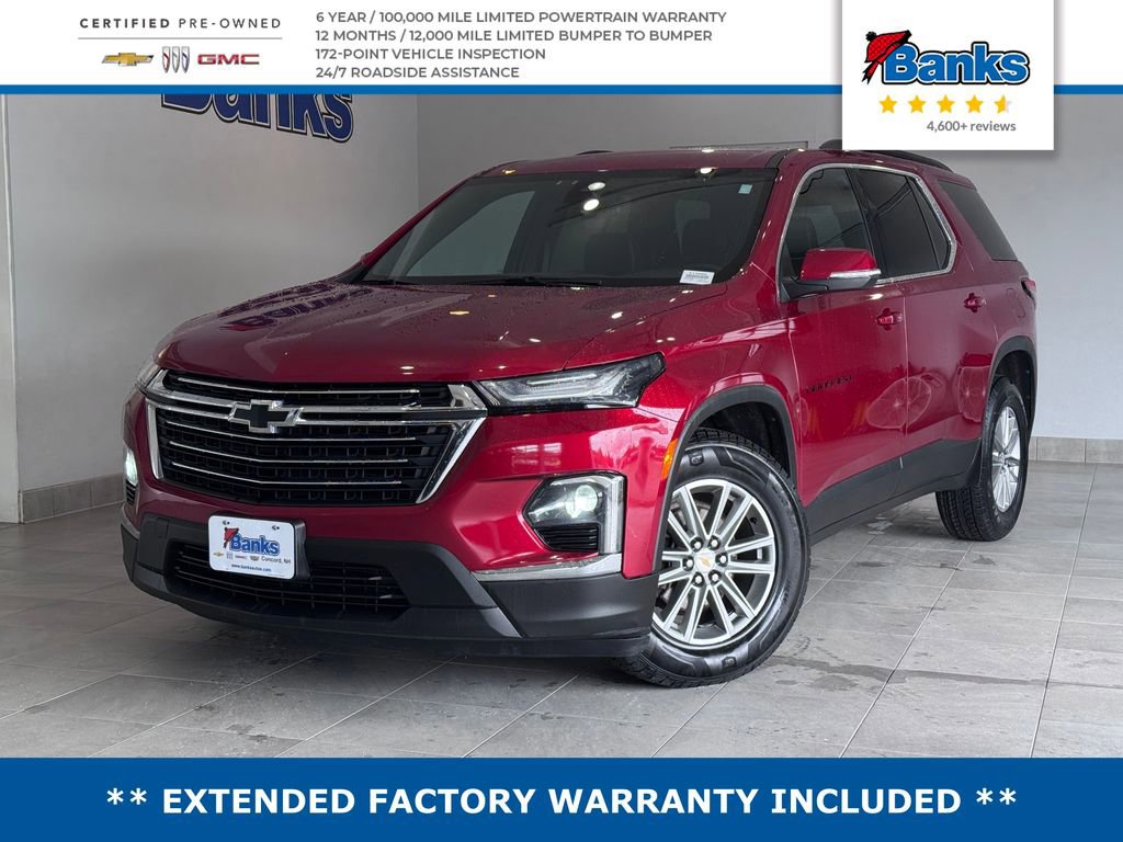 Certified 2023 Chevrolet Traverse LT