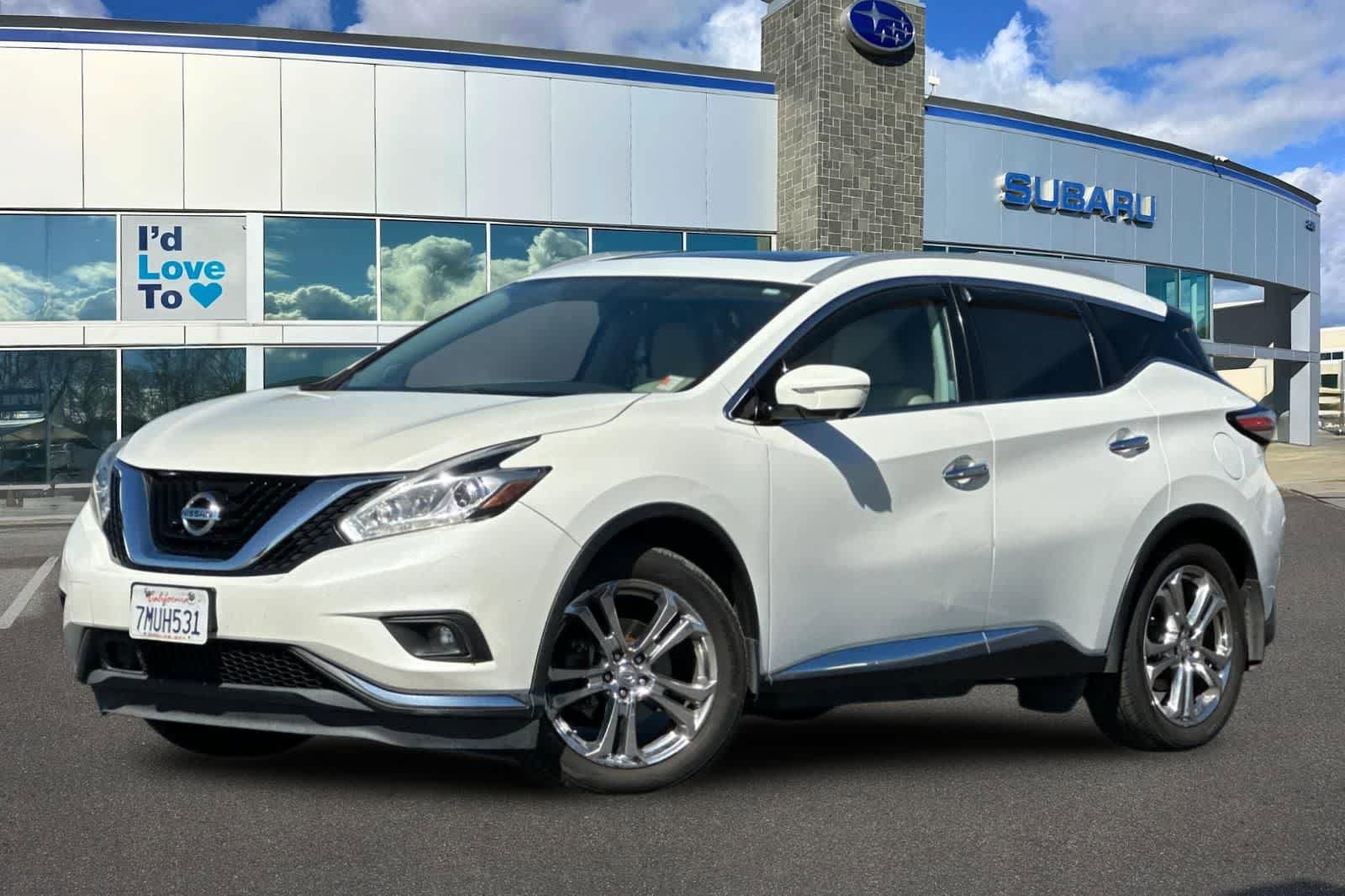 Used 2015 Nissan Murano Platinum w/ Platinum Technology Package