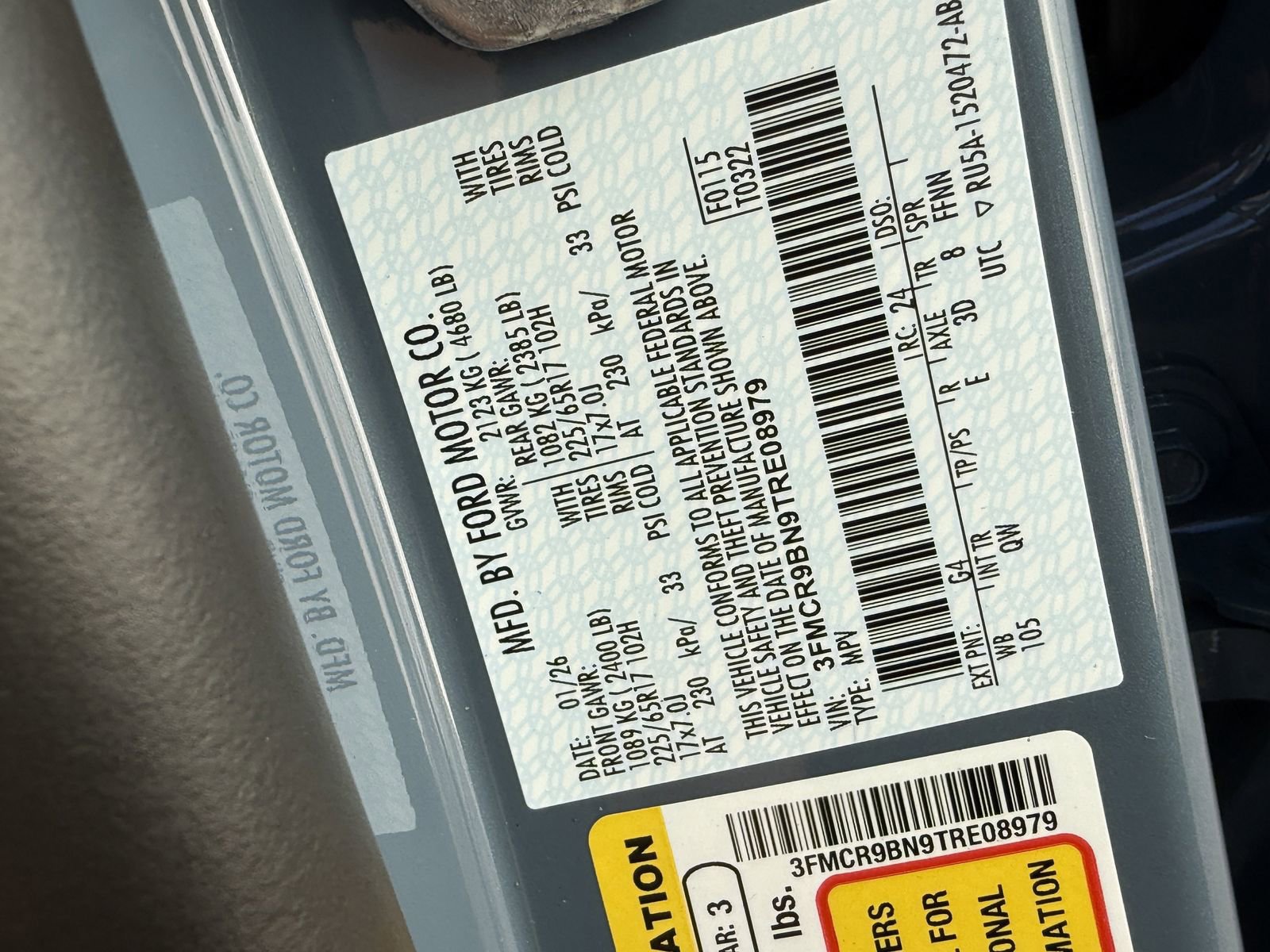 New 2026 Ford Bronco Sport Big Bend AWD/4WD image 29