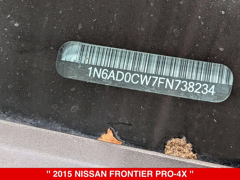 Used 2015 Nissan Frontier PRO-4X AWD/4WD image 34