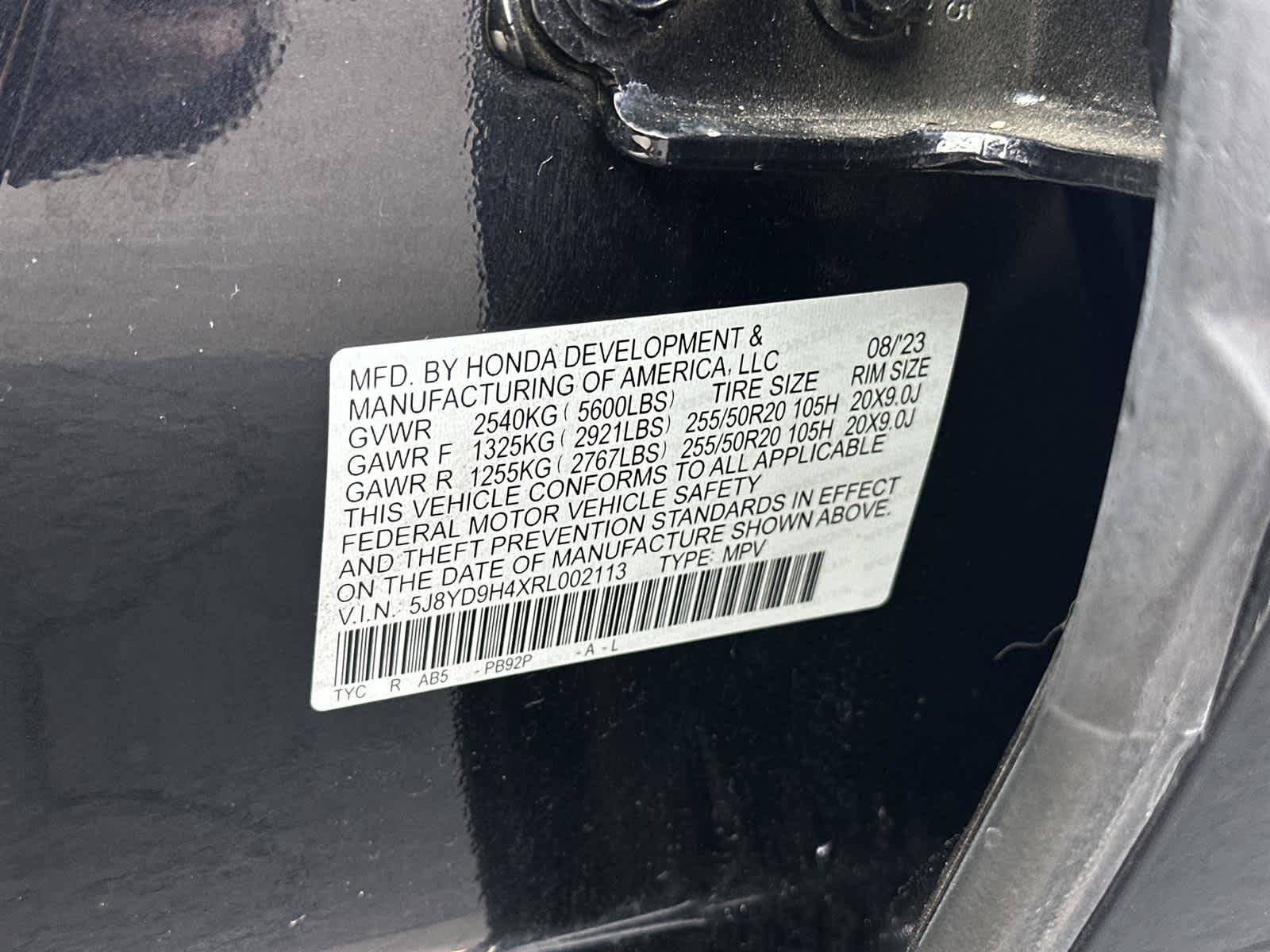 Certified 2024 Acura MDX FWD w/ Technology Package image 23