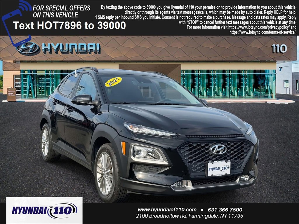 Used 2021 Hyundai Kona SEL Plus w/ Cargo Package