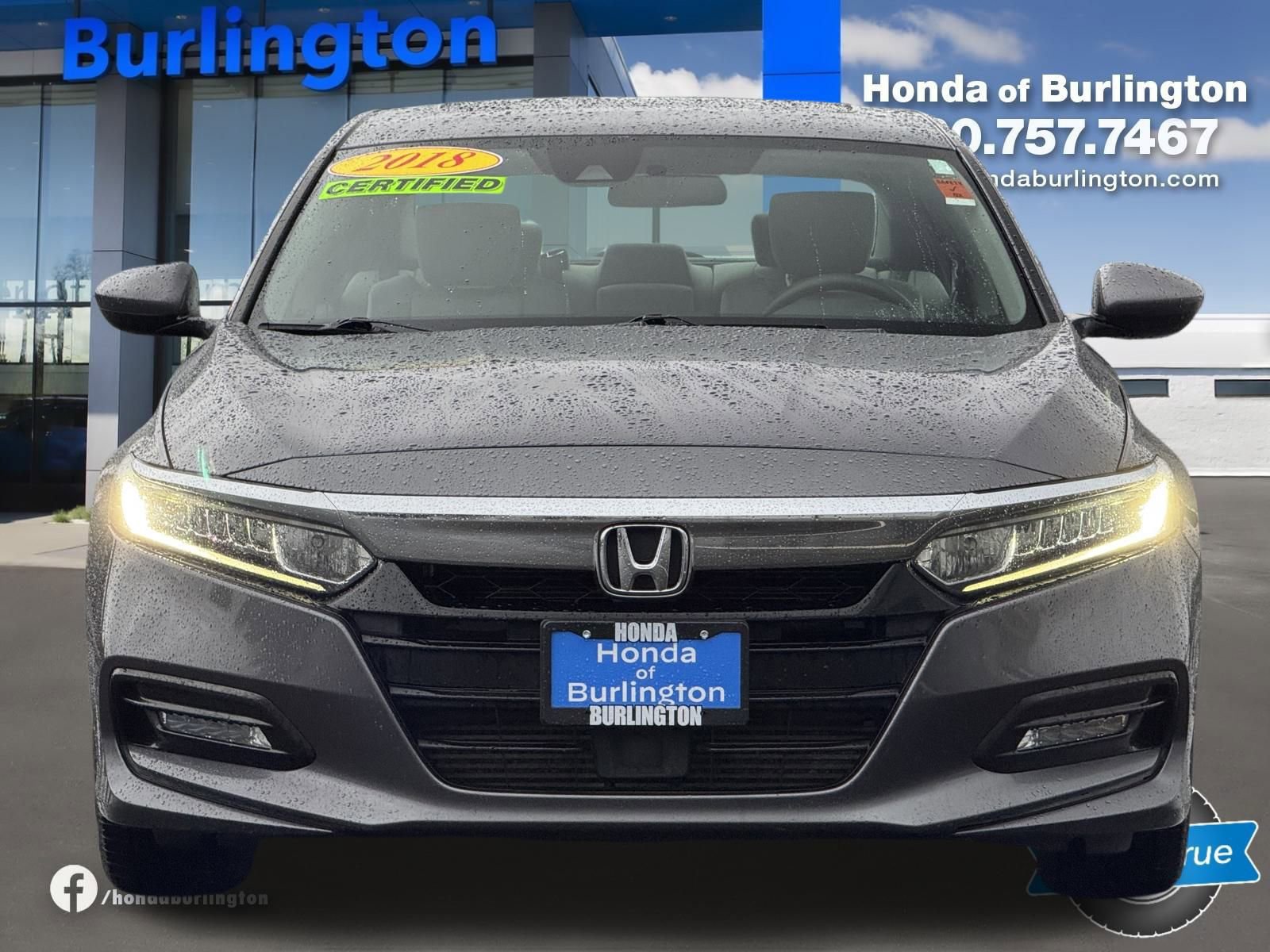 Certified 2018 Honda Accord EX image 11