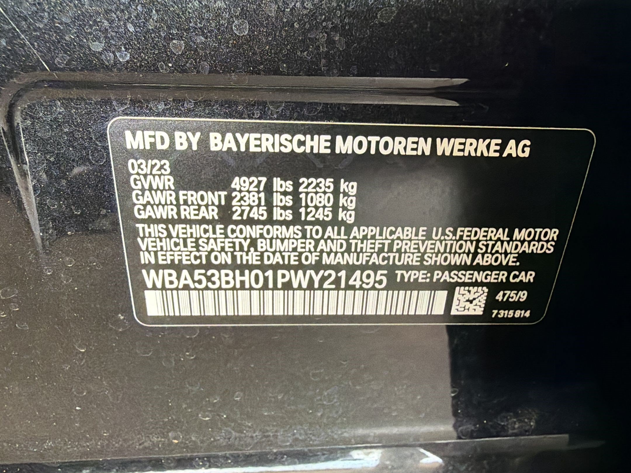 Used 2023 BMW 530i w/ Executive Package RWD image 10