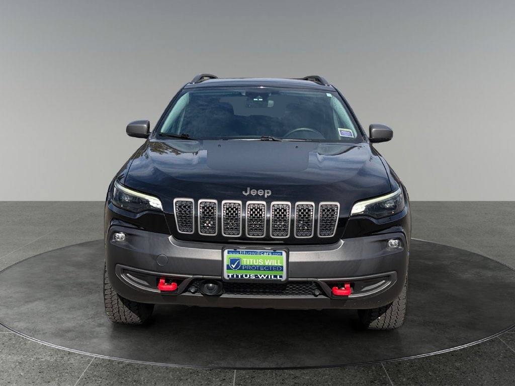 Used 2021 Jeep Cherokee Trailhawk w/ Trailer Tow Group AWD/4WD image 2