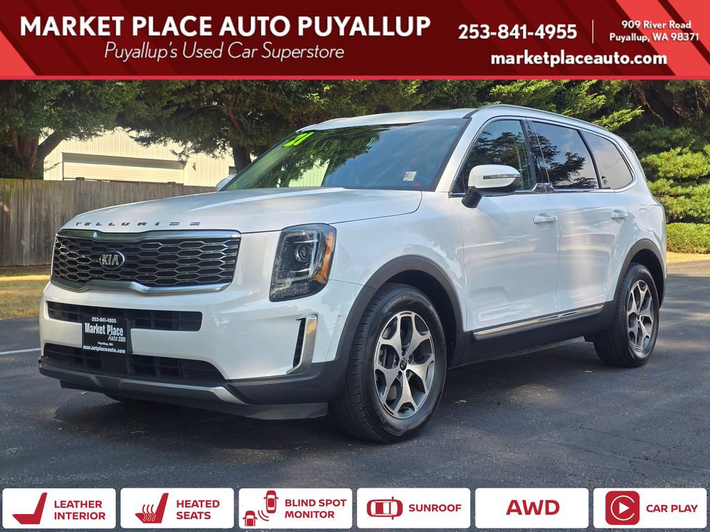 Used 2021 Kia Telluride EX AWD/4WD image 1