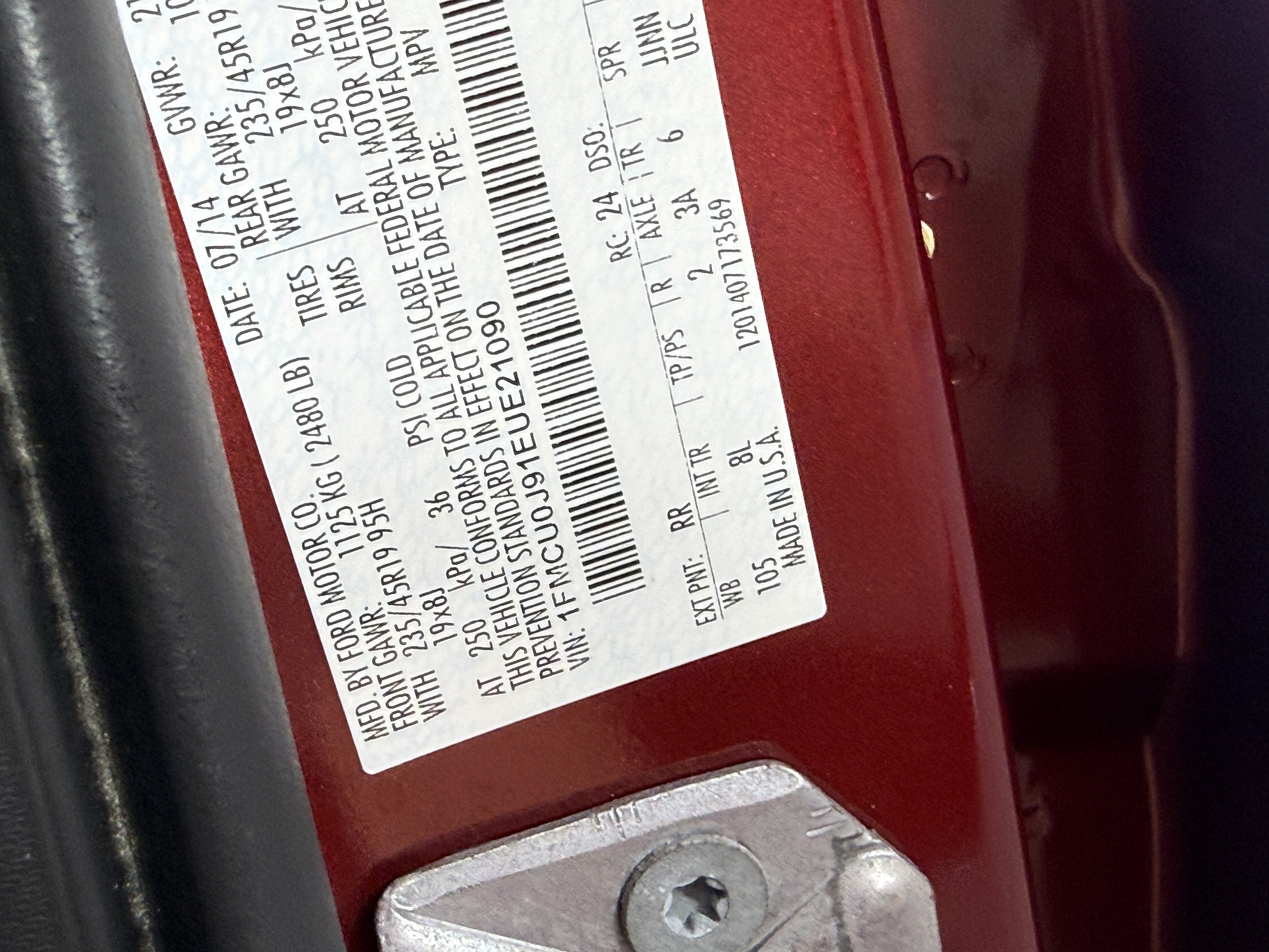 Used 2014 Ford Escape Titanium w/ Equipment Group 401A FWD image 34