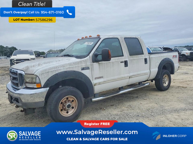 Used 2004 Ford F350 4x4 Crew Cab Super Duty image 1