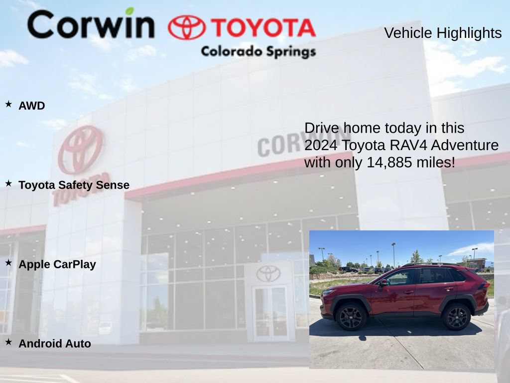 Used 2024 Toyota RAV4 Adventure AWD/4WD image 6