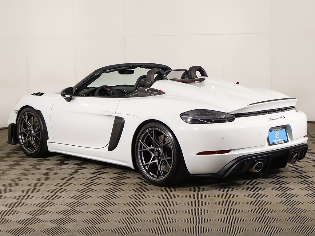 Used 2024 Porsche 718 Boxster Spyder RS w/ Weissach Package RWD image 8