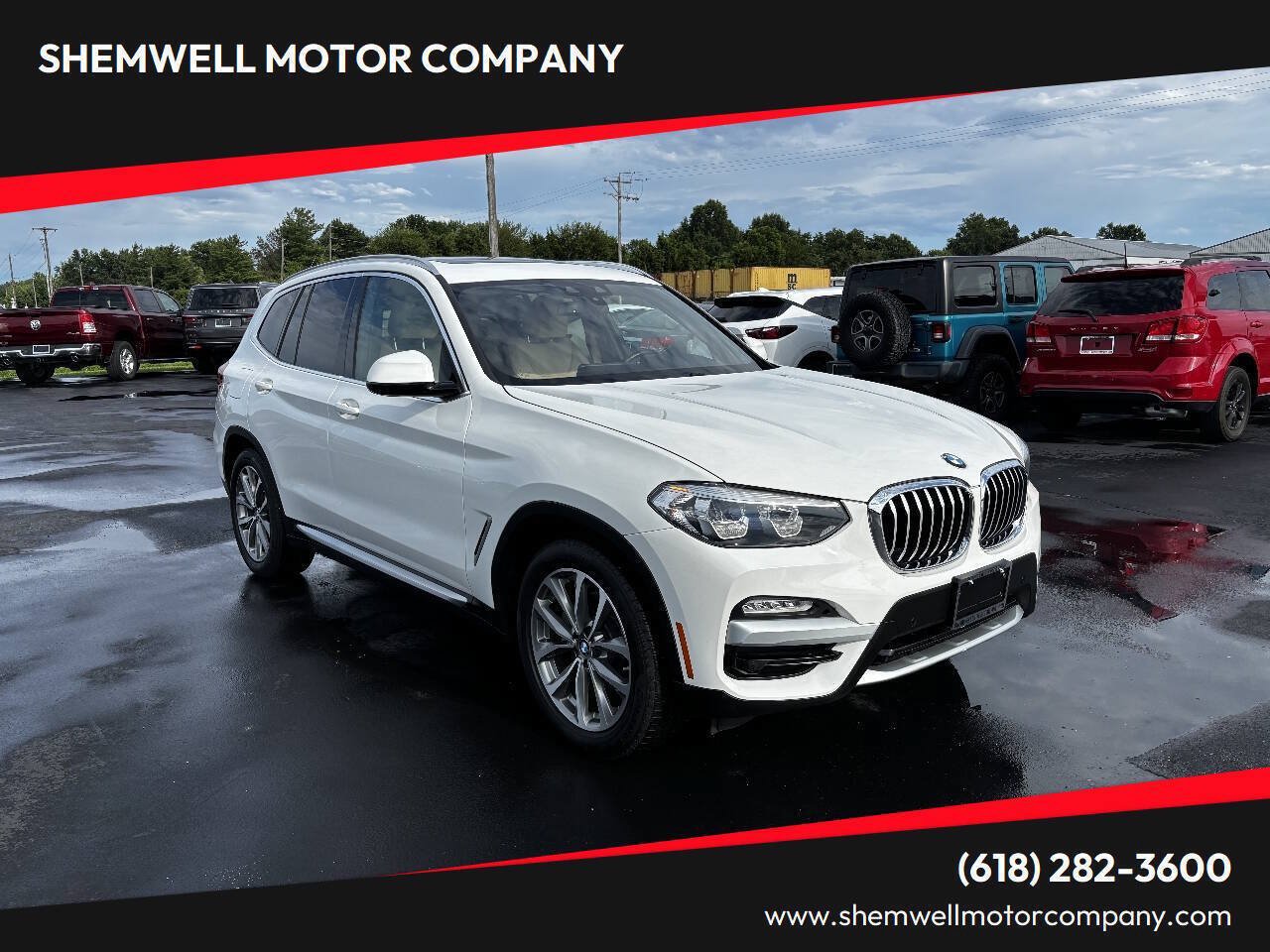 Used 2019 BMW X3 xDrive30i w/ Driving Assistance Package AWD/4WD image 1
