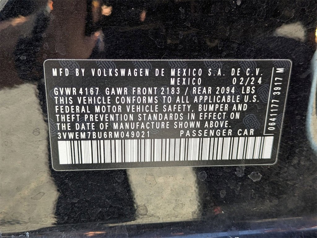 Used 2024 Volkswagen Jetta SE image 32