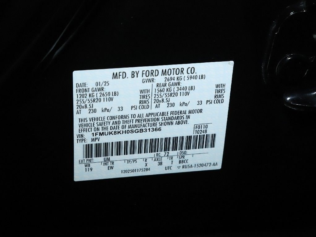 Used 2025 Ford Explorer ST-Line AWD/4WD image 21