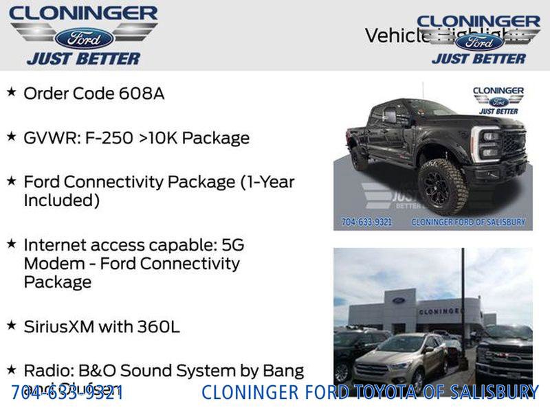 New 2026 Ford F250 Lariat w/ Black Appearance Package image 11