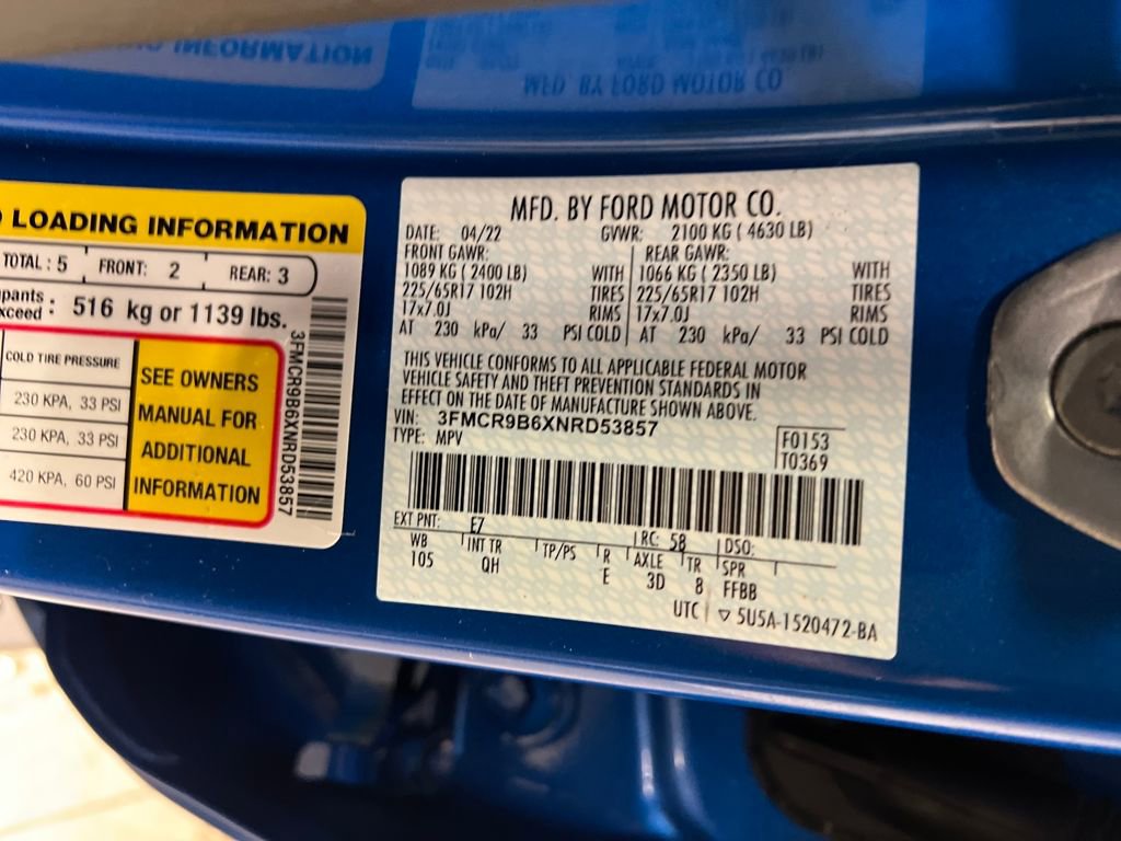 Used 2022 Ford Bronco Sport Big Bend w/ Convenience Package image 27