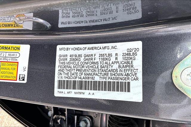 Used 2020 Honda Accord Hybrid image 17