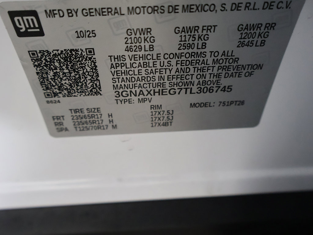Used 2026 Chevrolet Equinox LT FWD image 44
