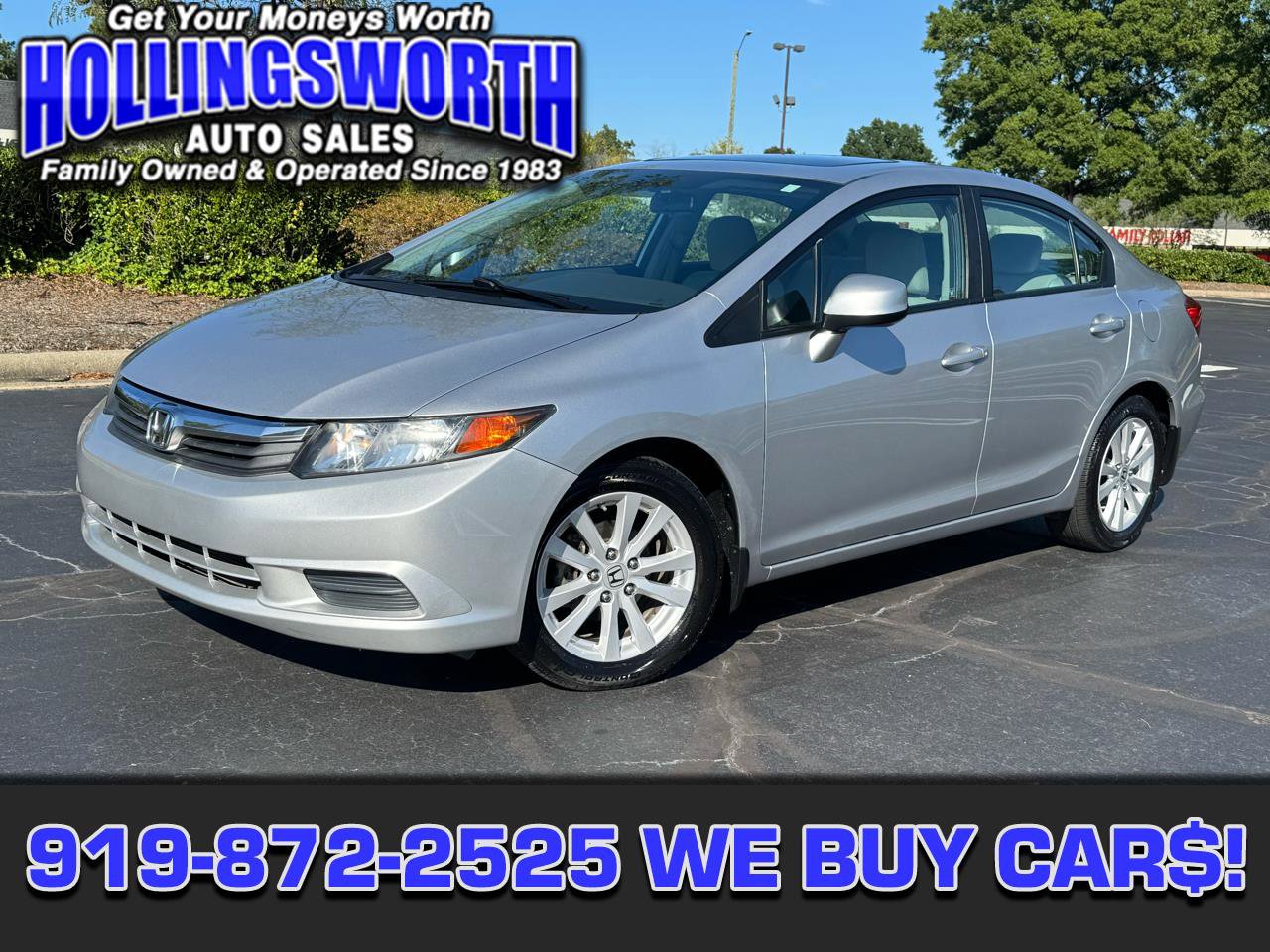 Used 2012 Honda Civic EX