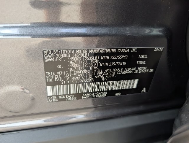 Used 2024 Toyota RAV4 Limited w/ Weather Package FWD image 38