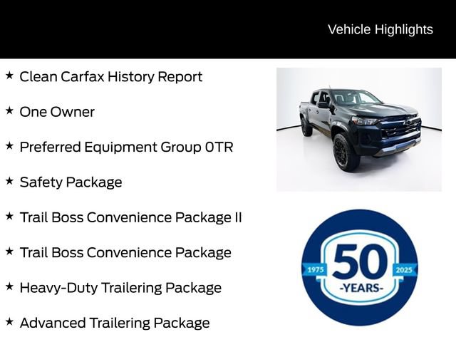 Used 2024 Chevrolet Colorado Trail Boss w/ Advanced Trailering Package AWD/4WD image 6
