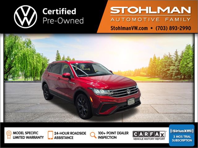 Certified 2023 Volkswagen Tiguan SE AWD/4WD image 1