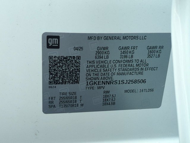 New 2025 GMC Acadia Elevation AWD/4WD image 34