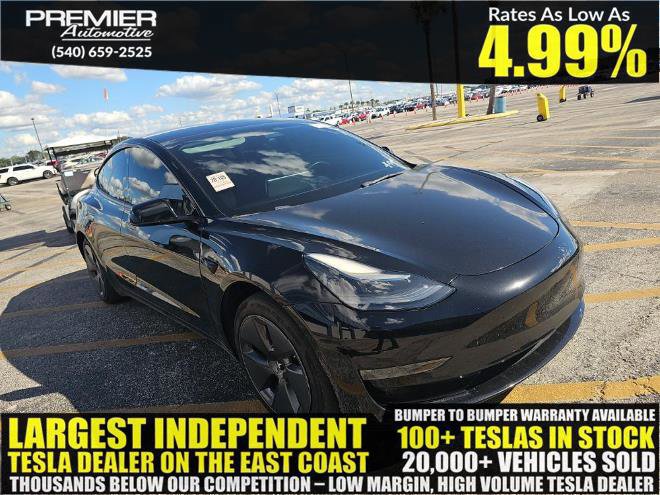 Used 2021 Tesla Model 3 Standard Range Plus