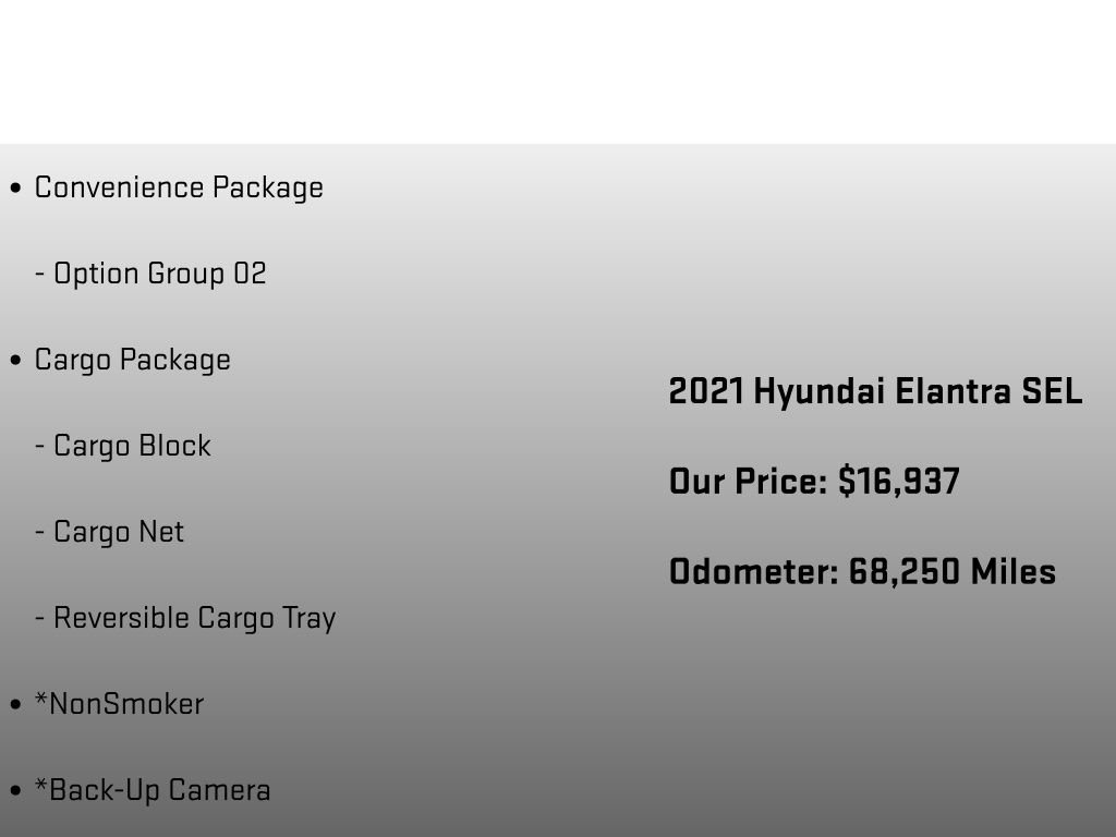 Used 2021 Hyundai Elantra SEL w/ Convenience Package FWD image 6