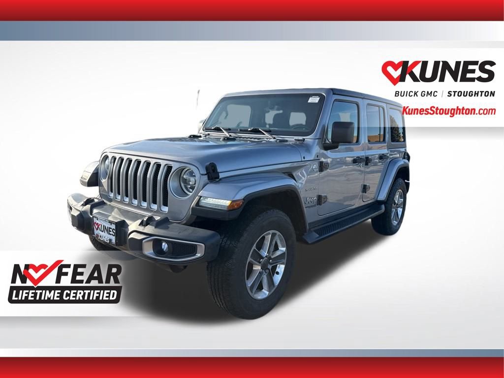Used 2021 Jeep Wrangler Unlimited Sahara w/ Uconnect 4C Nav & Sound Group image 6