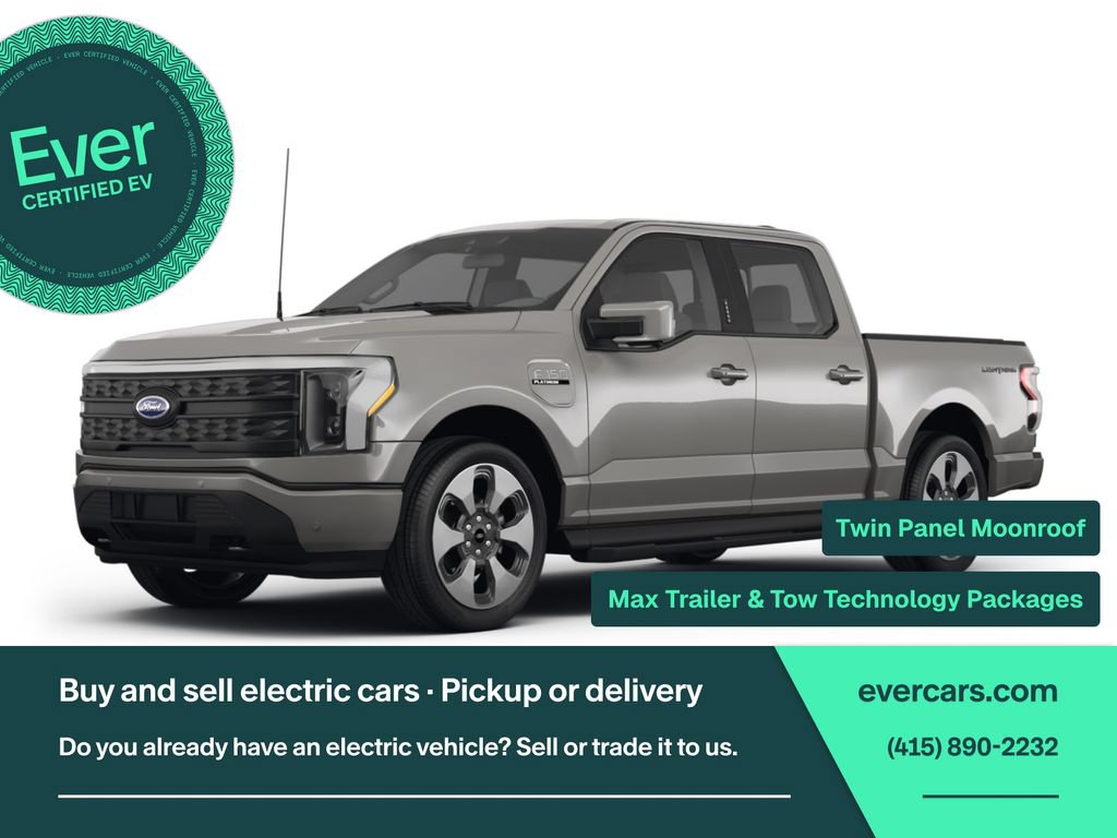 Used 2022 Ford F150 Lightning Platinum AWD/4WD image 1