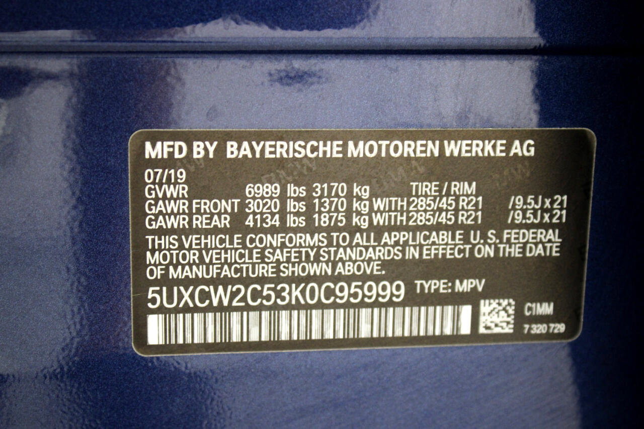 Used 2019 BMW X7 xDrive40i w/ Premium Package image 99