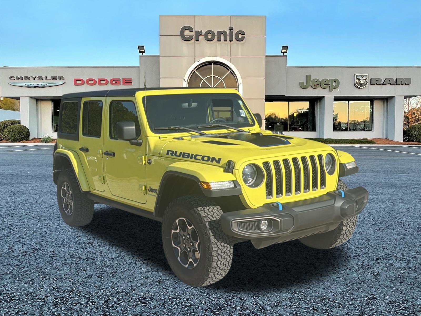 Used 2023 Jeep Wrangler Unlimited Rubicon 4xe w/ Cold Weather Group